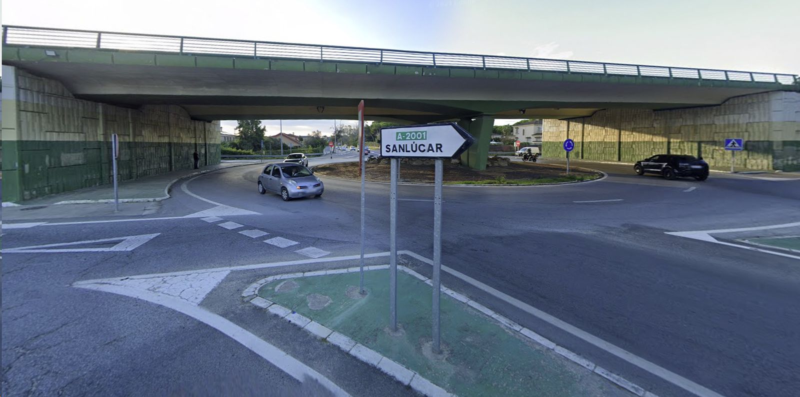 Una imagen de la carretera A-2001.