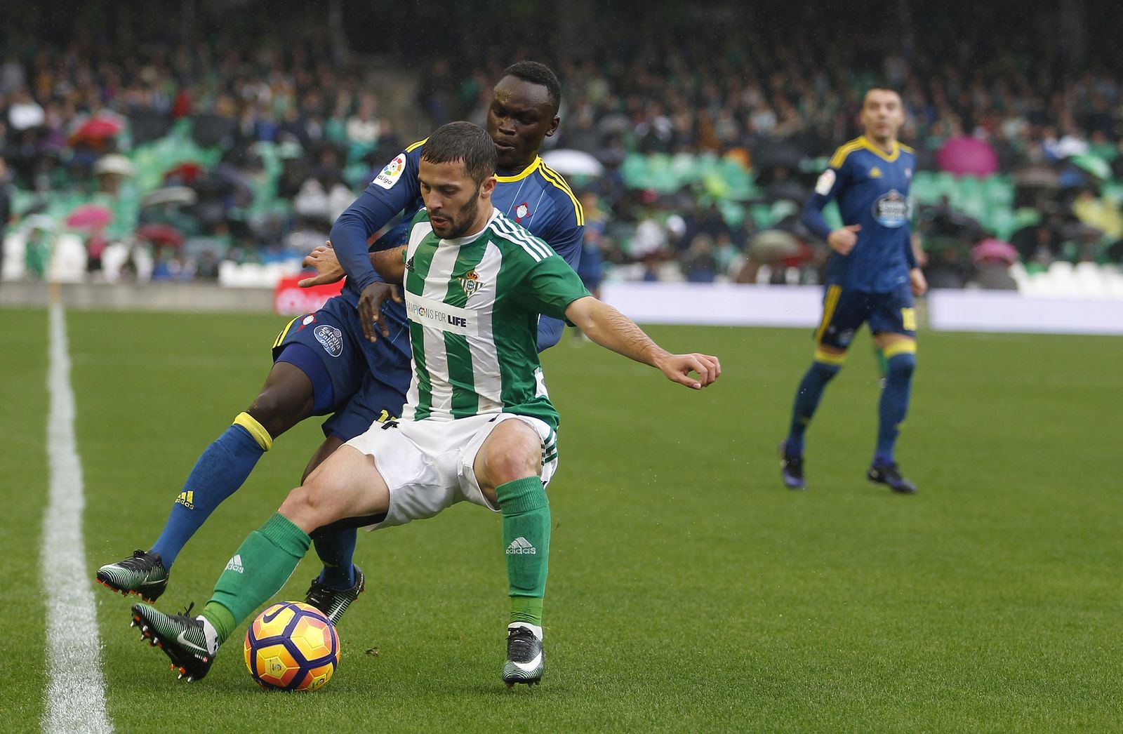 El Real Betis-Celta, en imágenes.