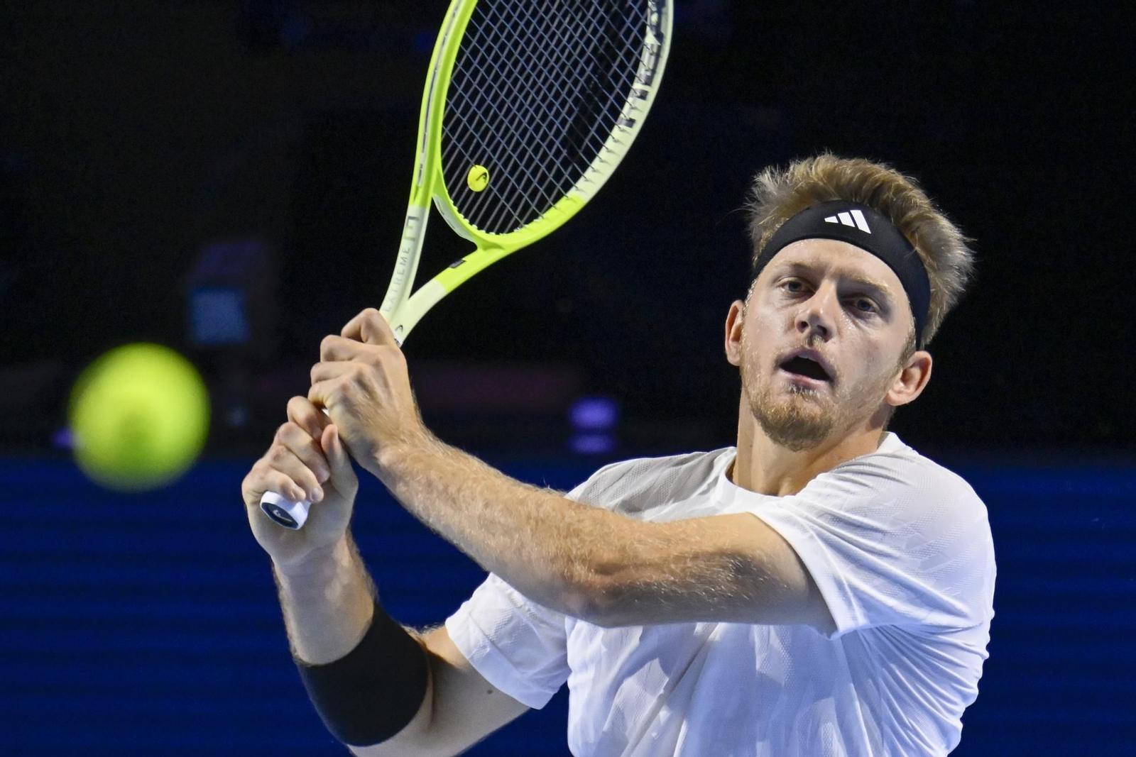 Davidovich, esta semana en Basilea.