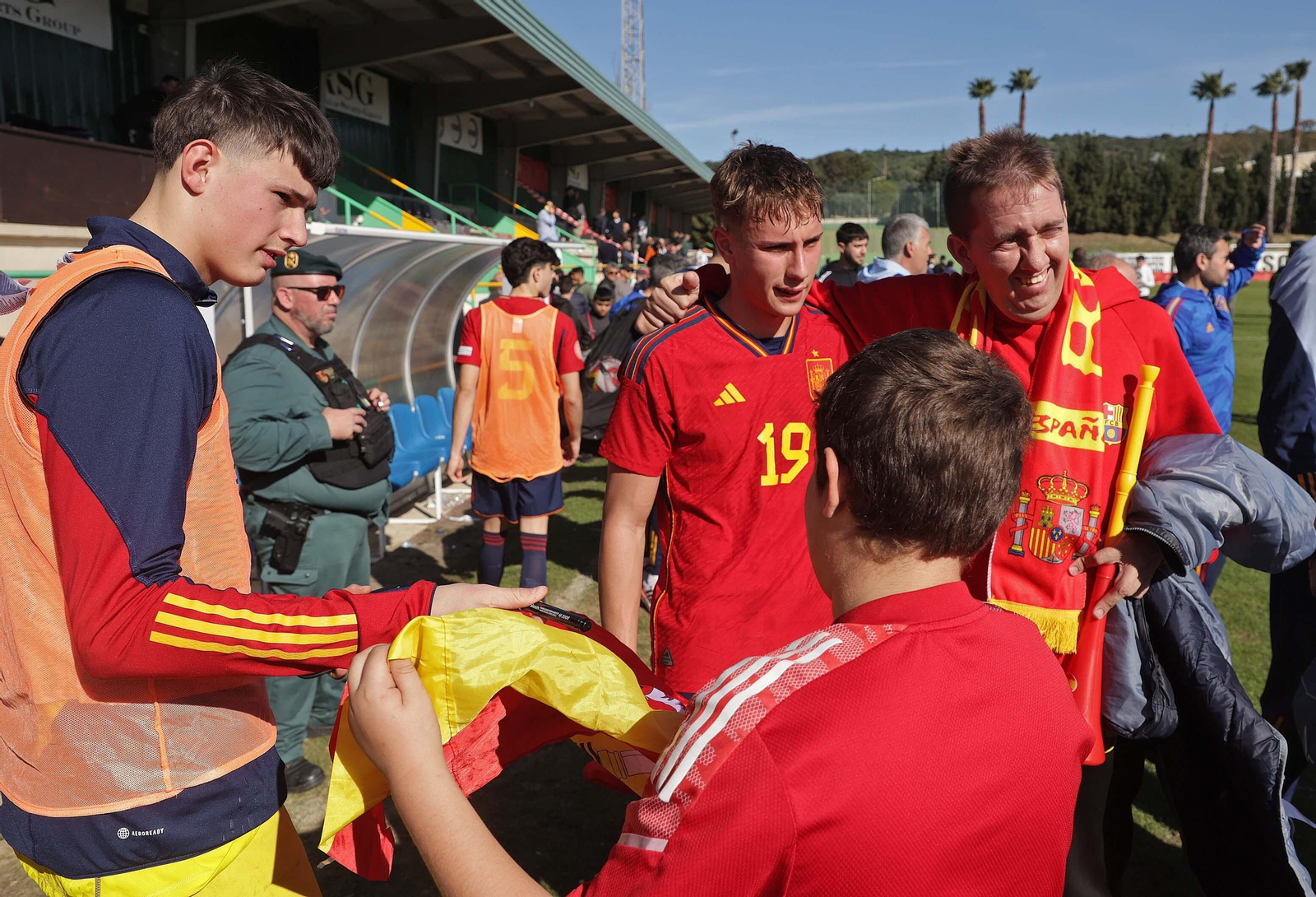 Las mejores fotos del segundo partido España - Italia sub-17 en Los Barrios