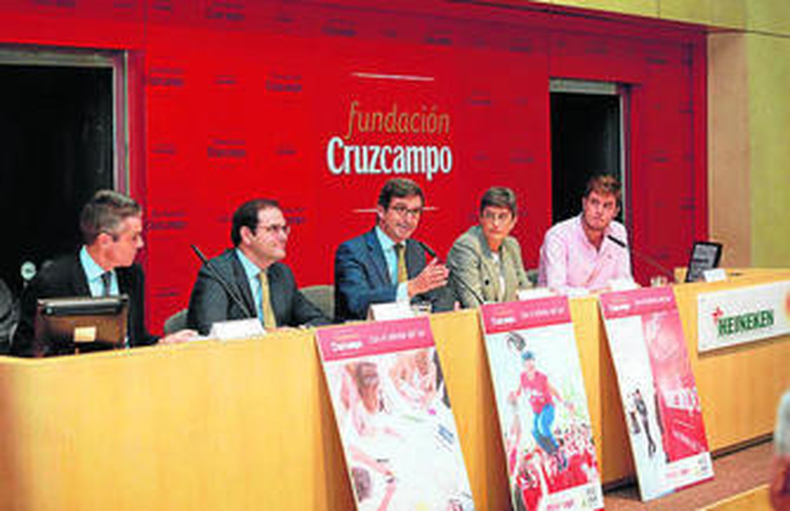Presentación del programa Talentage en la Fundación Cruzcampo.