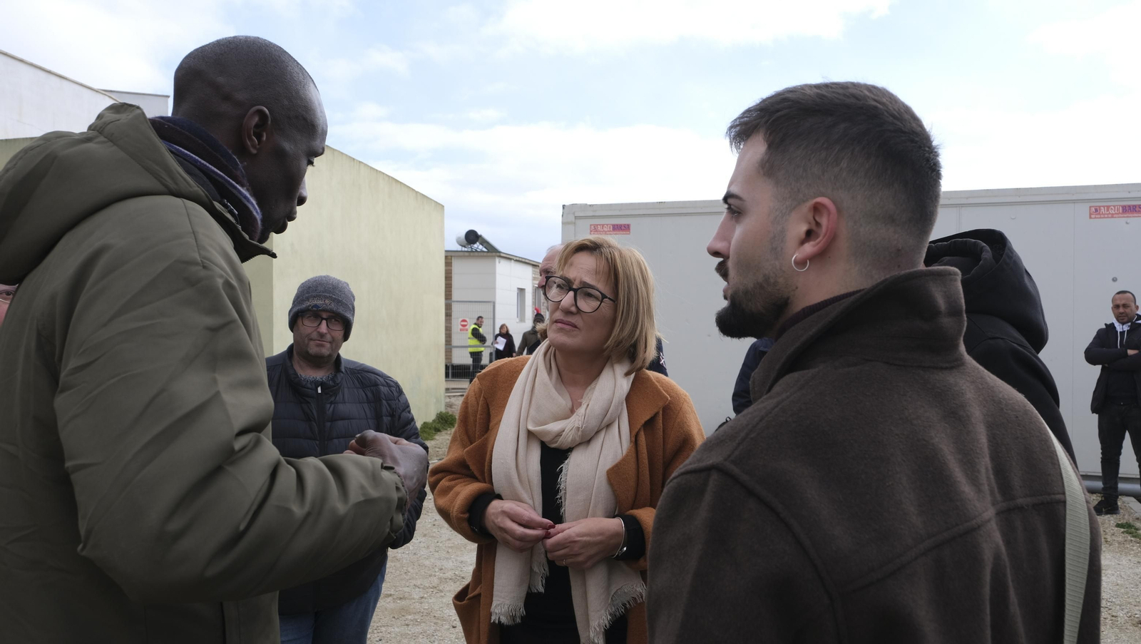 Imágenes del desalojo del asentamiento chabolista 'El Walili', en Níjar