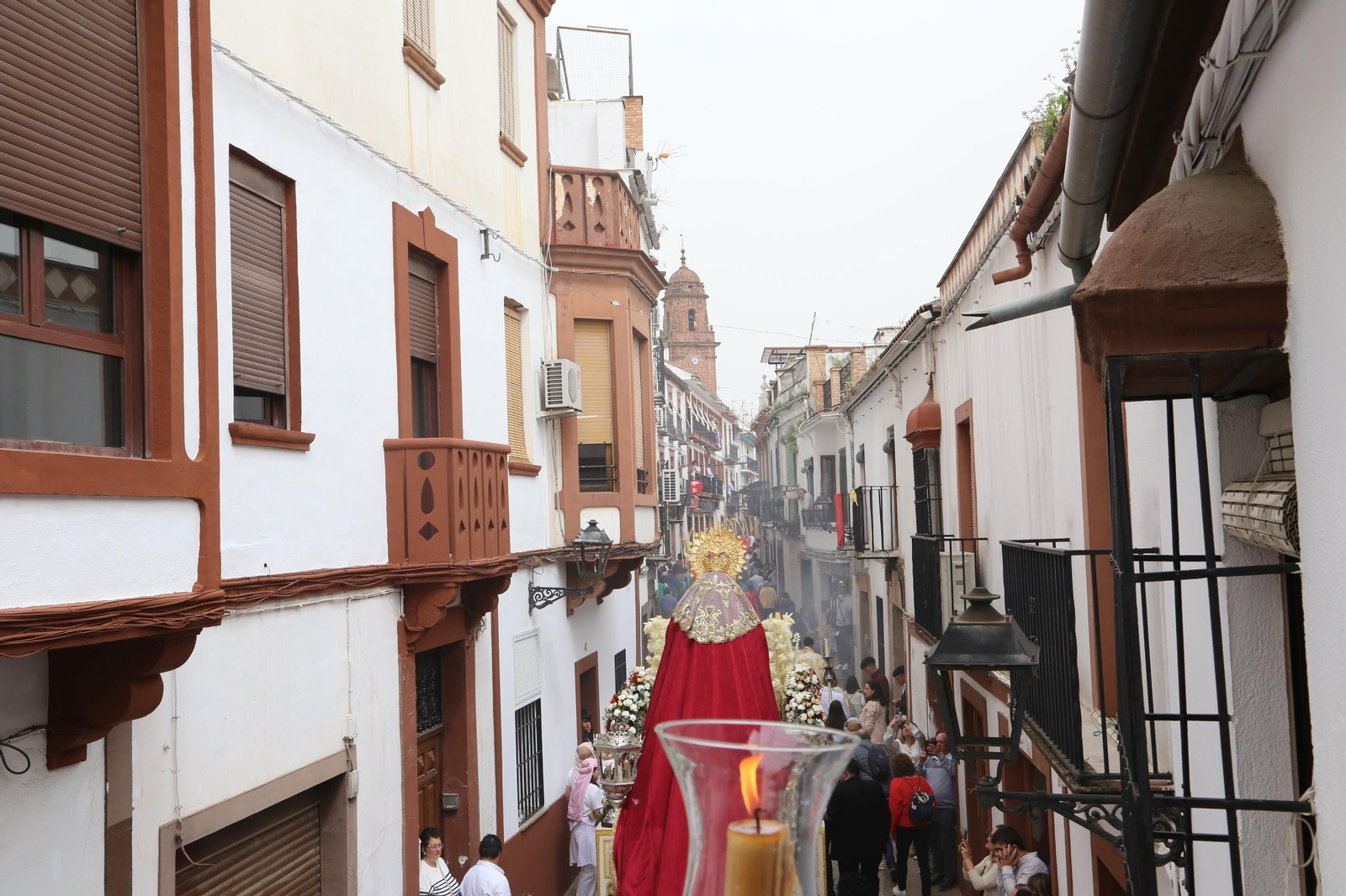 La procesión de la Borriquita de Montoro, en imágenes