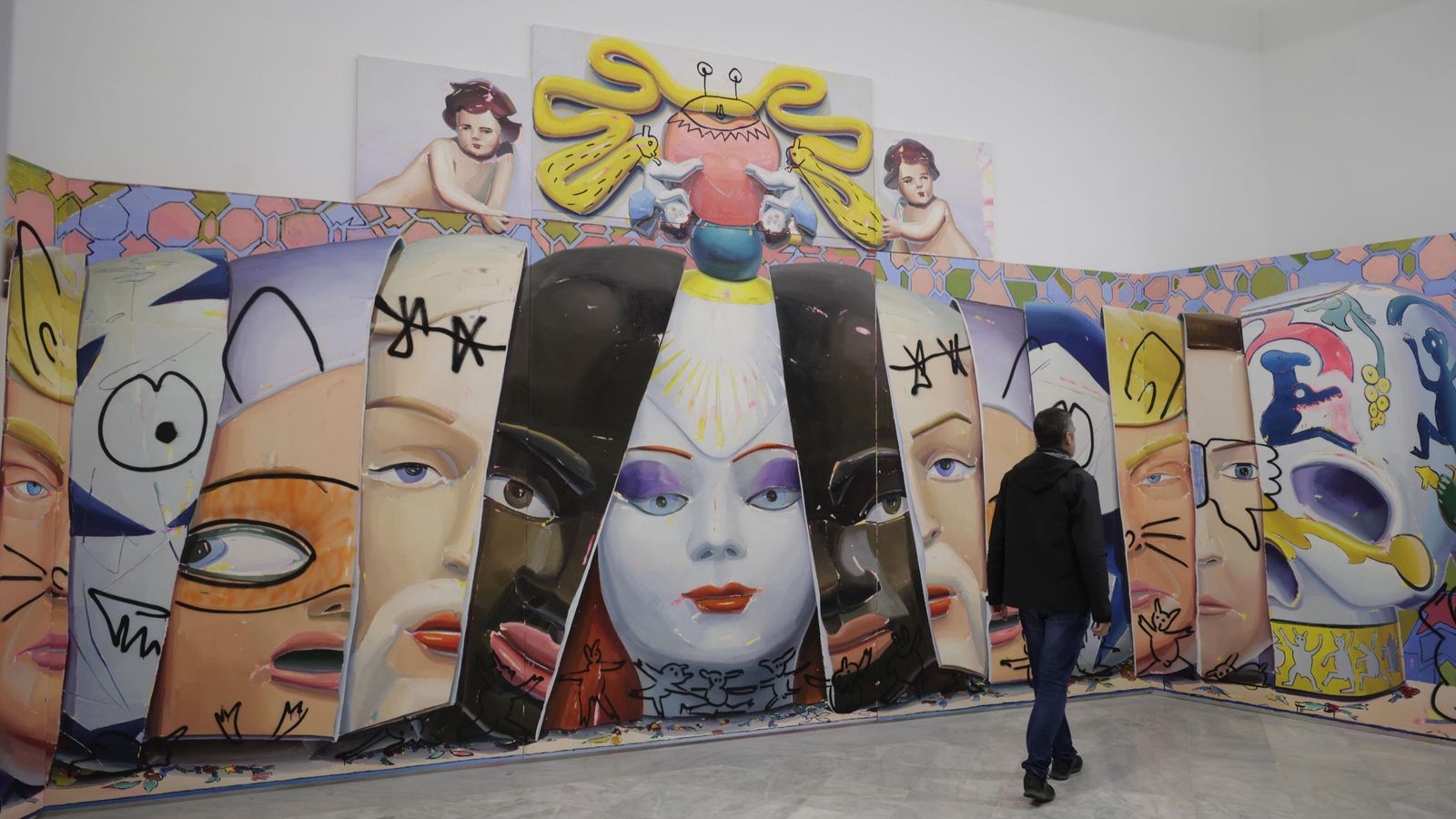 Un retablo de Ana Barriga.