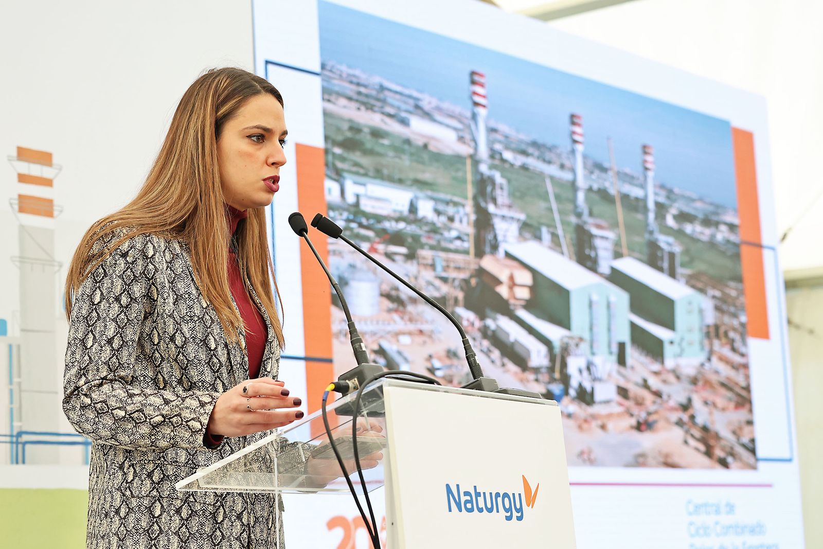 Imágenes del acto del 20 aniversario de Naturgy en Palos de la Frontera