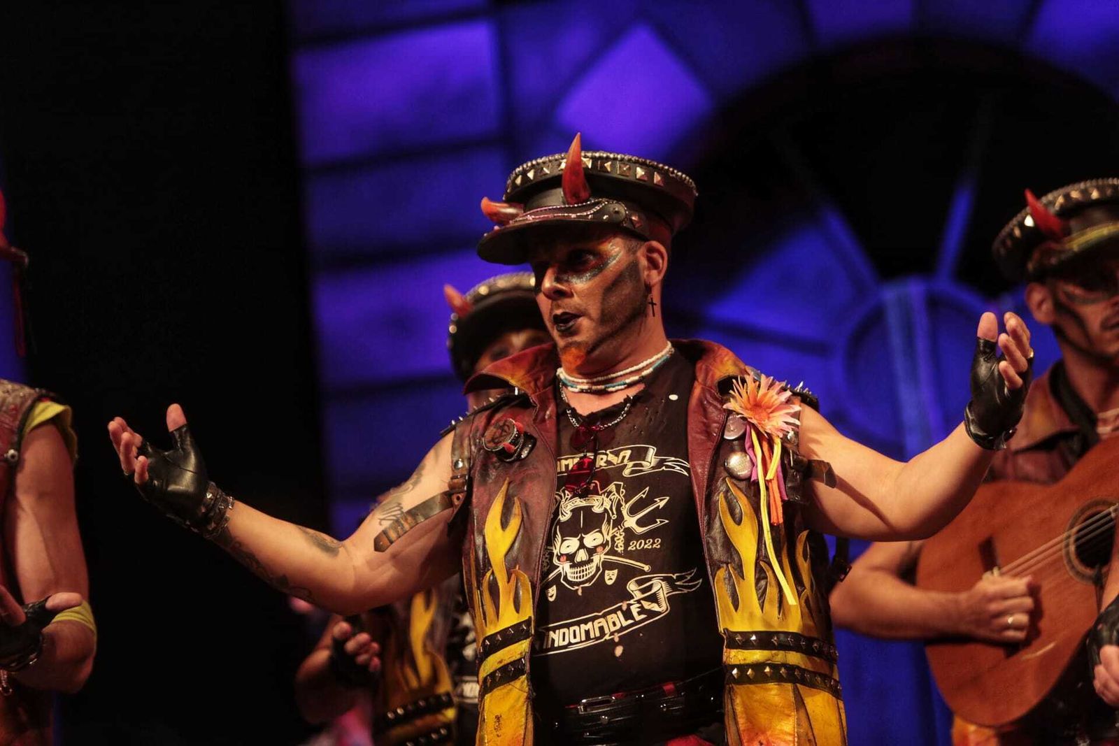 Comparsa "Los indomables".