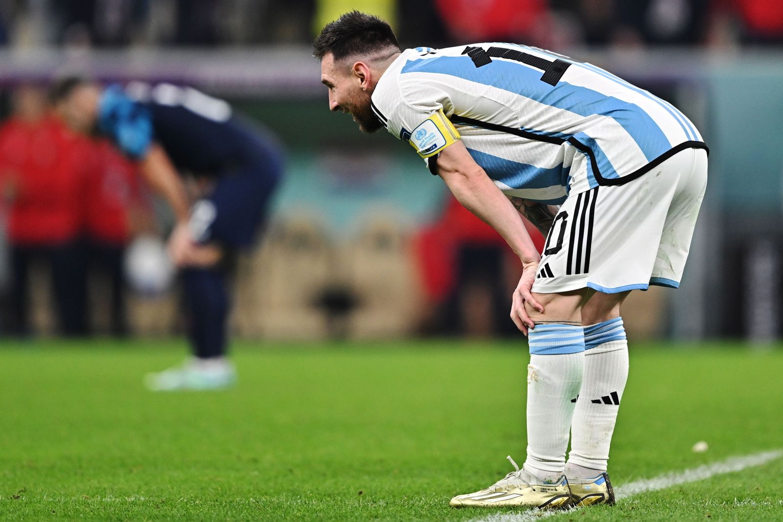 Las fotos de Messi contra Croacia