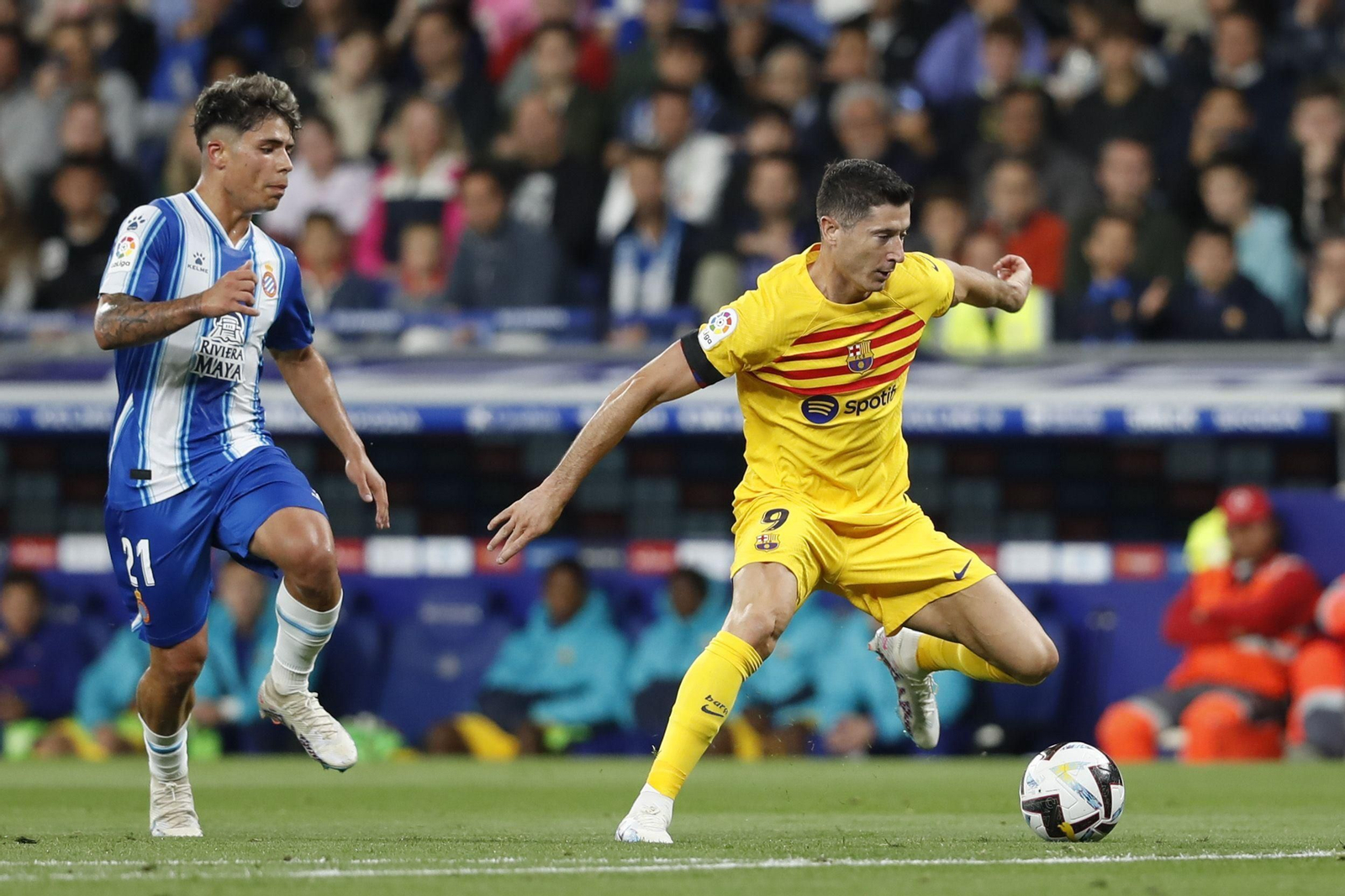 Las fotos de la celebración fallida del Barcelona ante el Espanyol