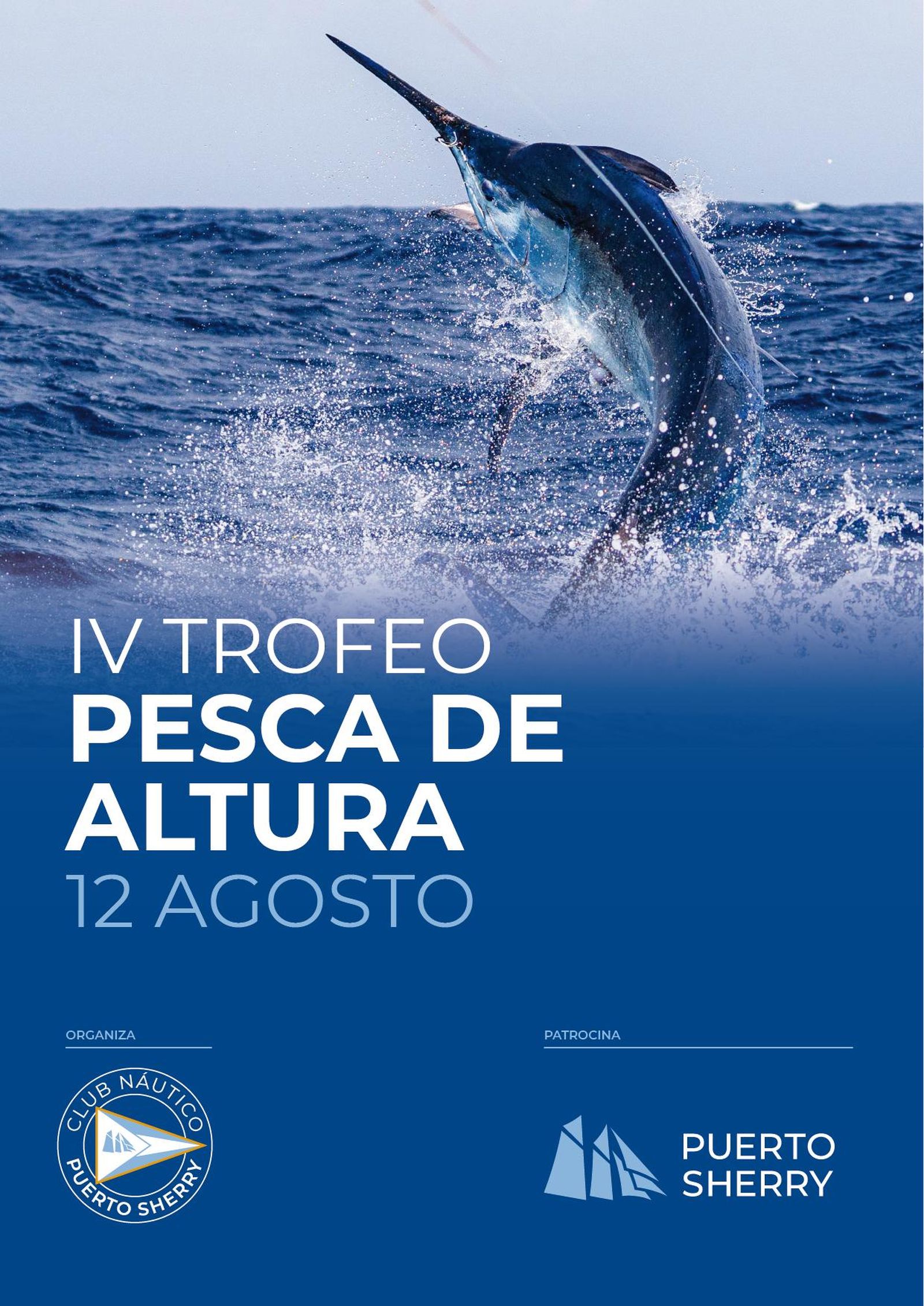 Un fragmento del cartel del IV Concurso de Pesca Deportiva.