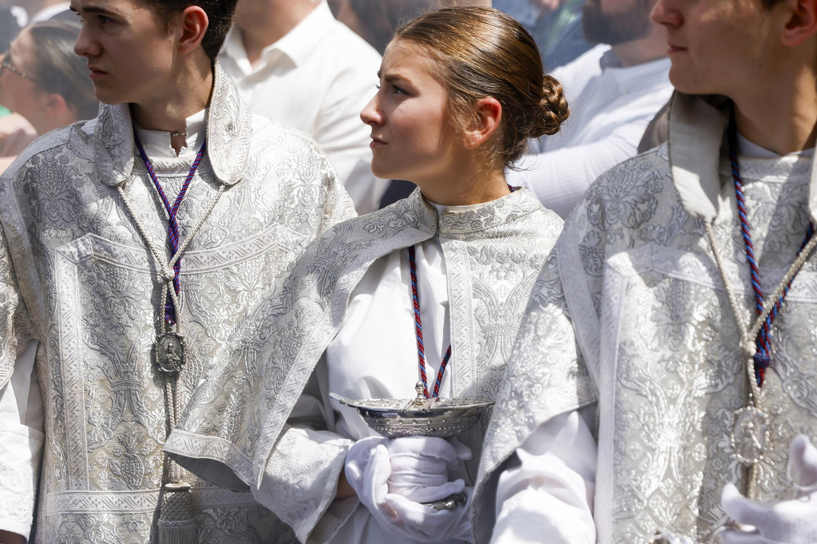 Las imágenes de la Hermandad de la Paz en la Semana Santa de Sevilla de 2025