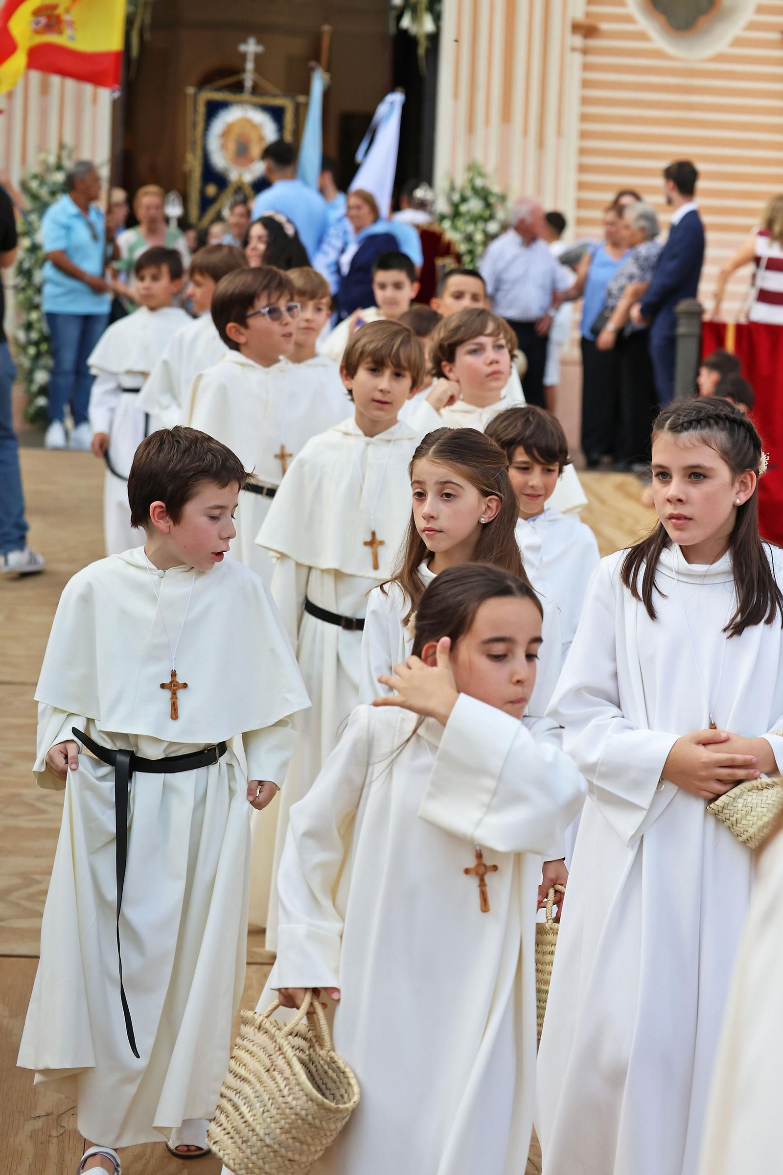 Imágenes de la procesión del Corpus Christi por las calles de Huelva