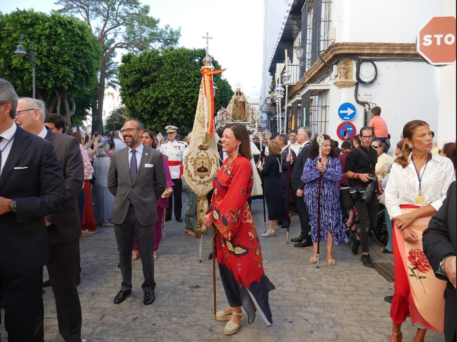 La procesión de la Virgen del Carmen, las imágenes a pie de calle
