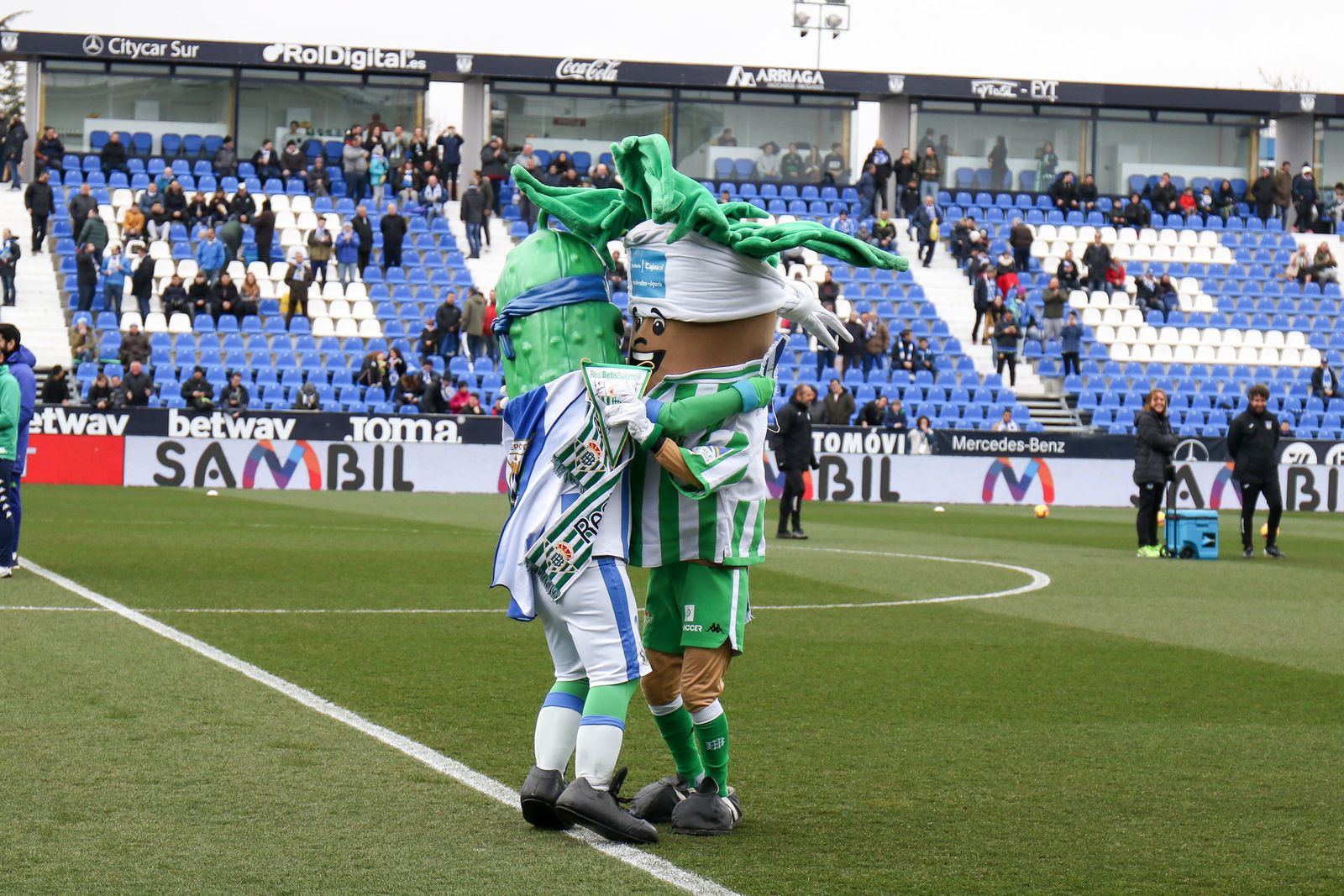 El Leganés-Betis en imágenes