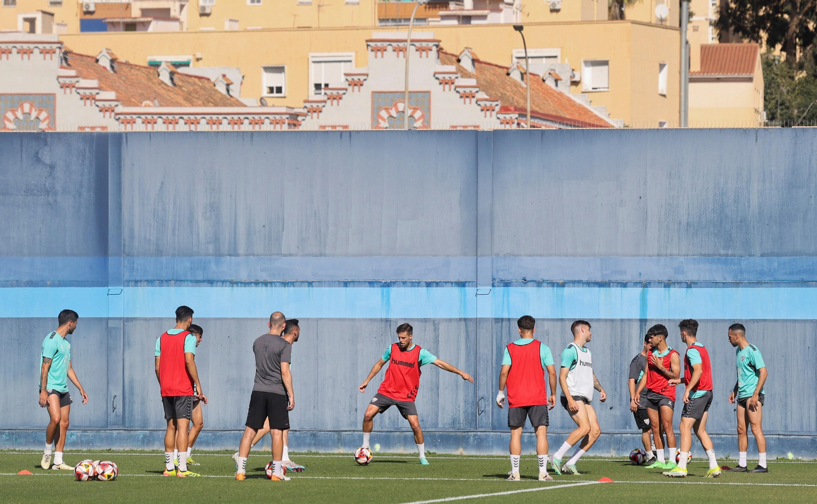 Pellicer aprieta en la vuelta del Málaga CF al trabajo