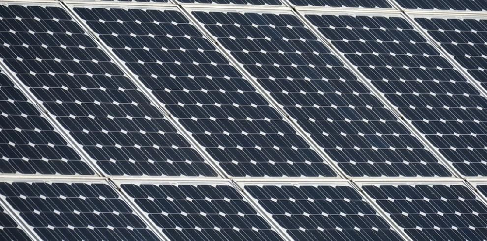 Una planta fotovoltaica. Una planta fotovoltaica.