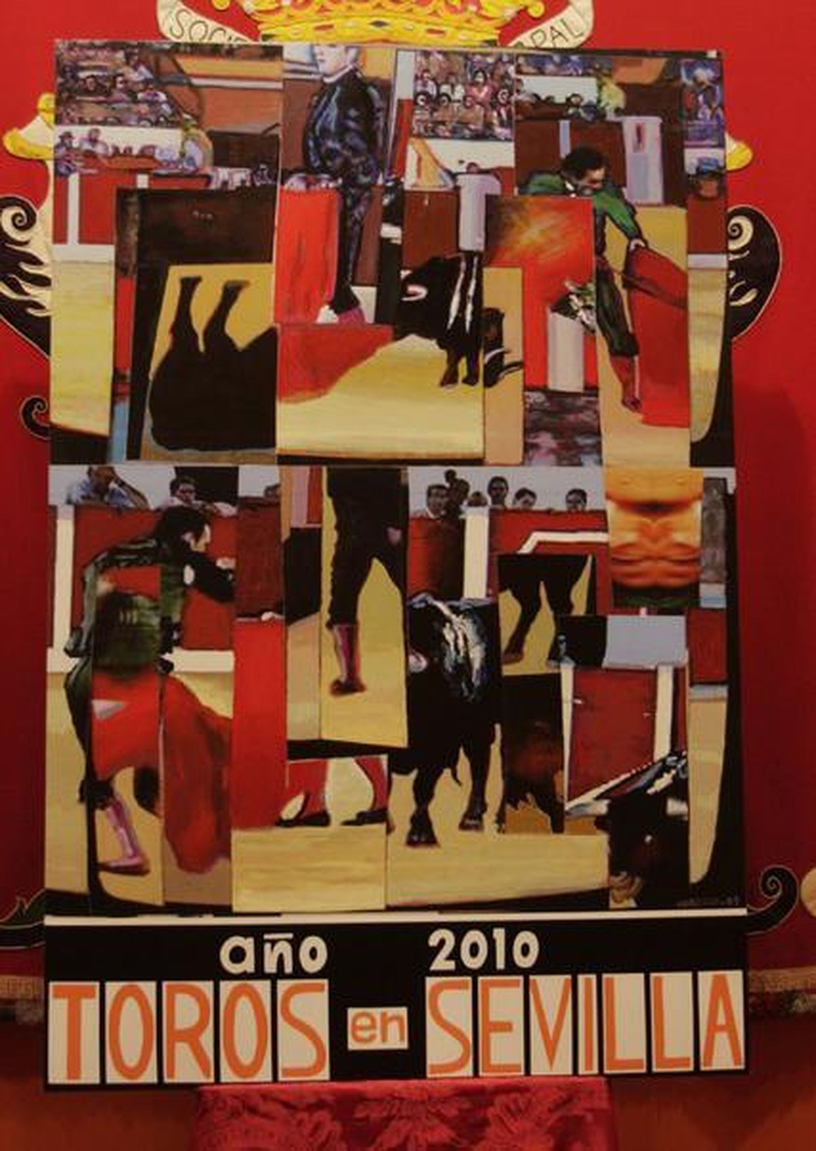 Un collage de Luis Gordillo anunciará la temporada taurina 2010