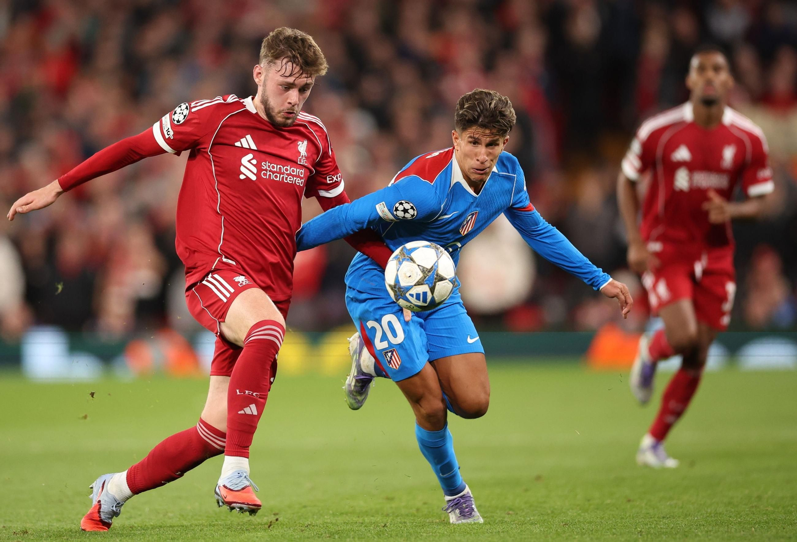 Las fotos del Liverpool - Atlético de Madrid