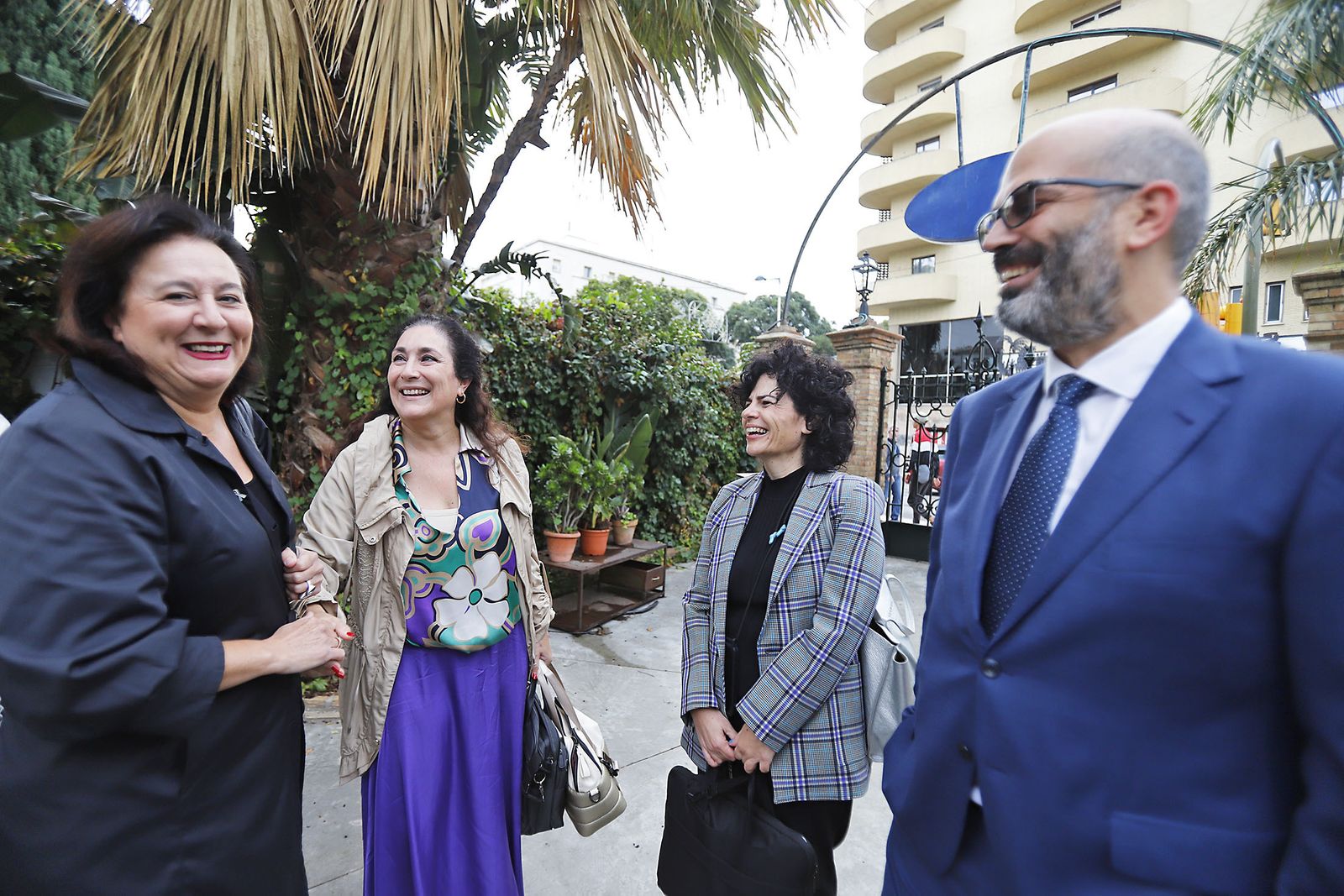 Imágenes de la recepción del Foro Gerardo Rojas de Huelva Información