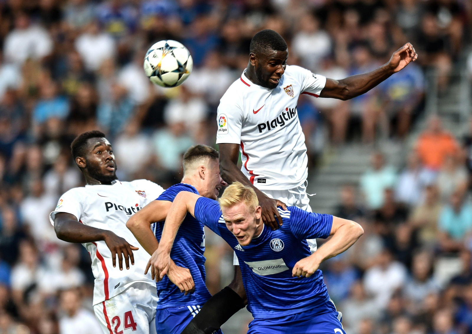 Las imágenes del Sigma Olomouc-Sevilla