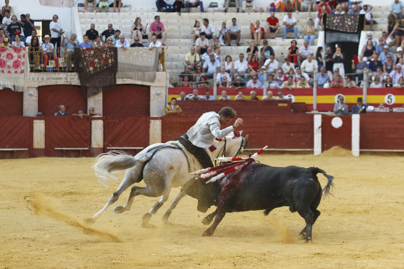 Fotogalería corrida de rejones. Feria de Almería 2019