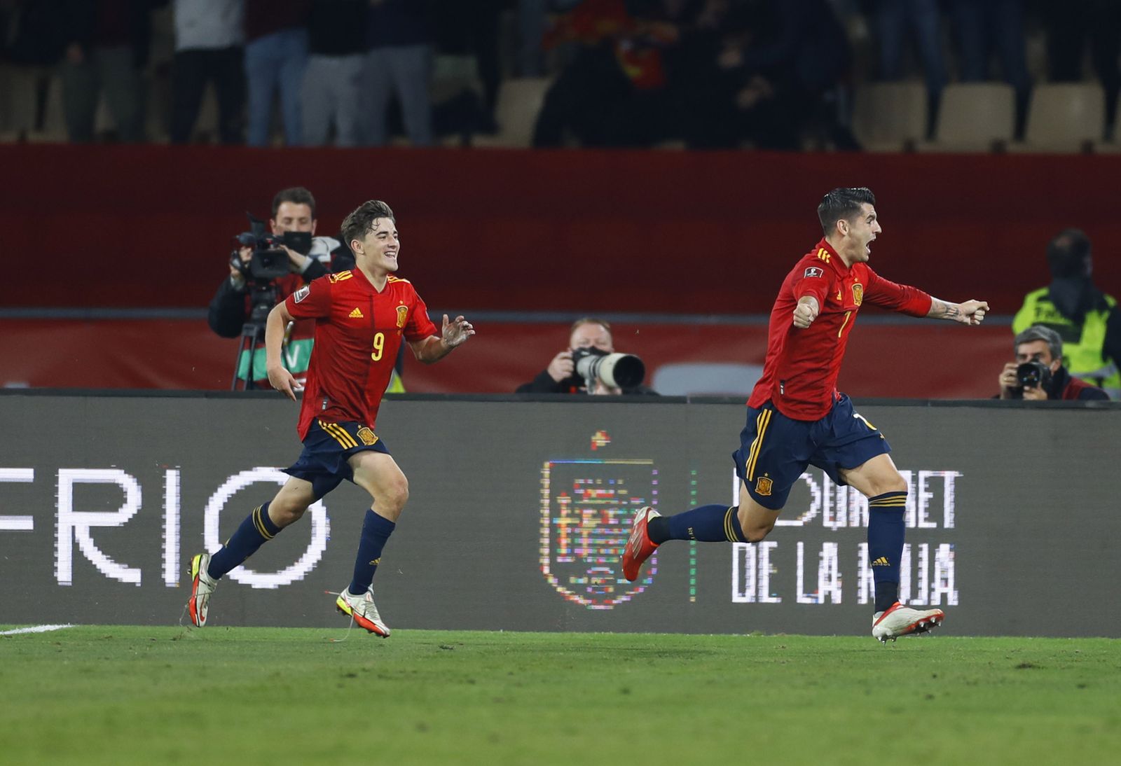 Las imágenes del España-Suecia