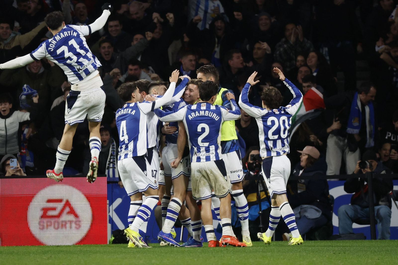 Las fotos de la derrota del Barcelona contra la Real Sociedad