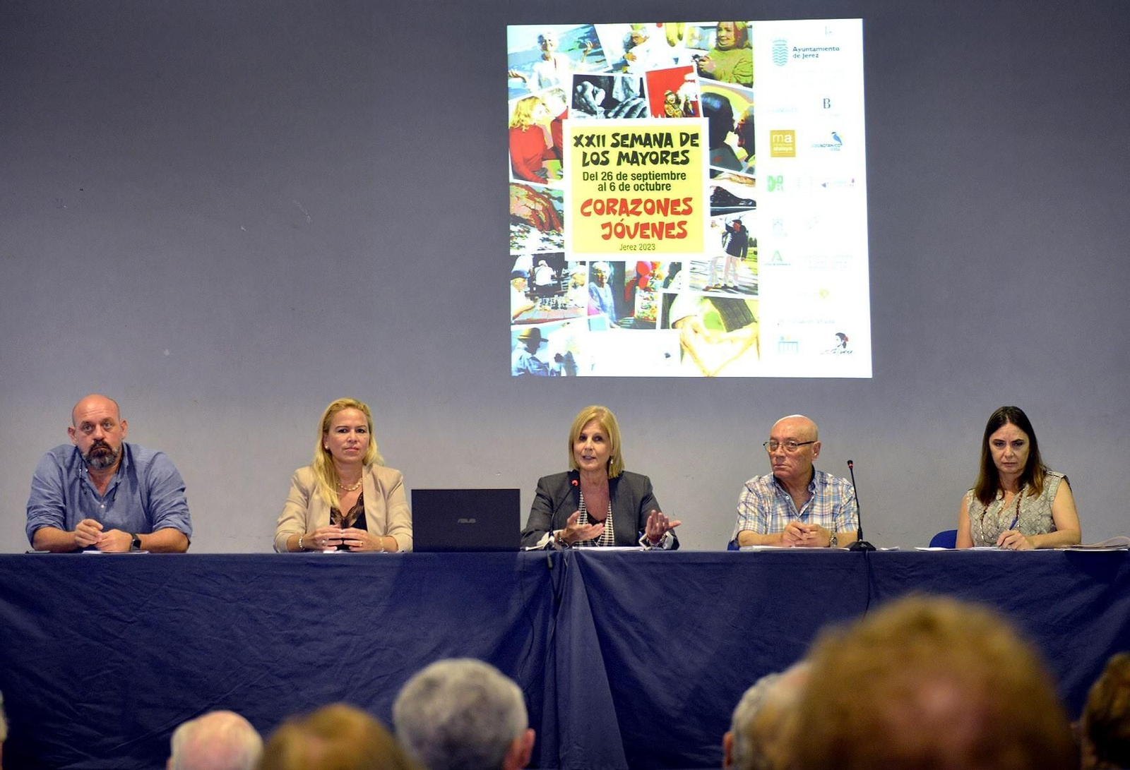 Imagen de la presentación de la  XXII Semana de los Mayores de Jerez
