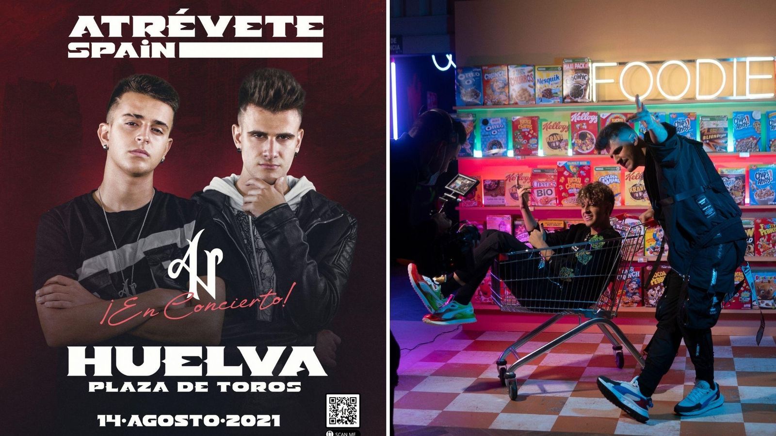 Adexe y Nau en la Plaza de Toros de Huelva