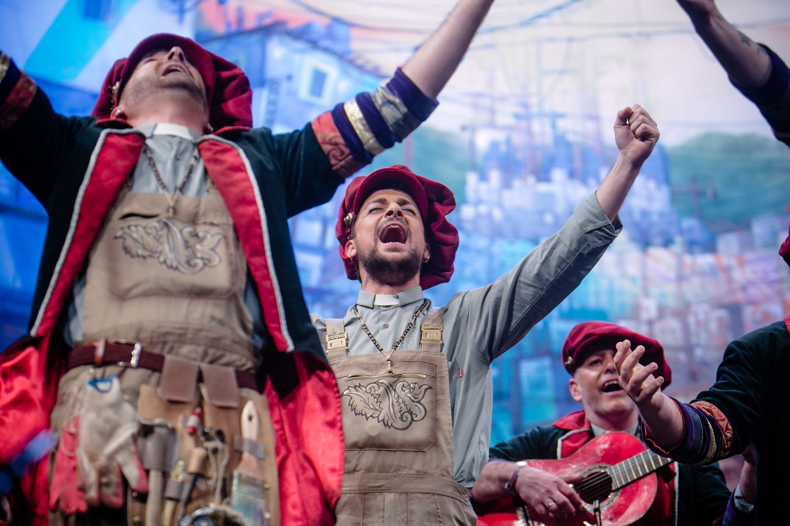 Comparsa "La sagrada familia"