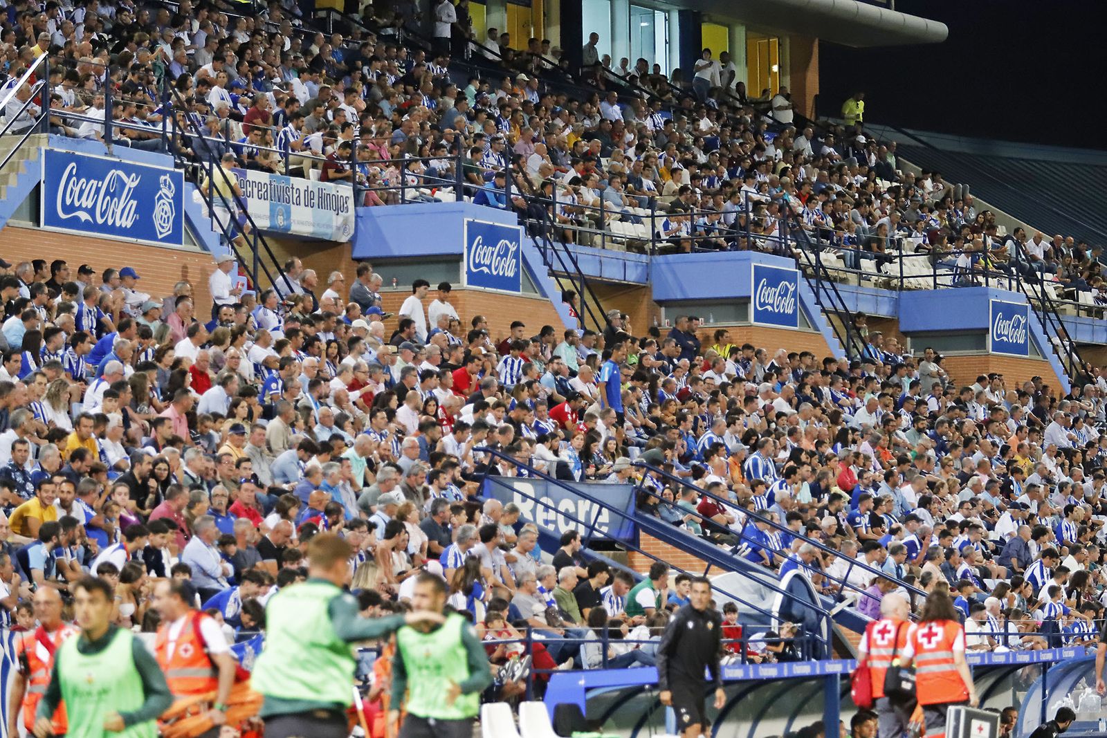 Imágenes del ambiente en el encuentro entre el Recreativo de Huelva y el CD Castellón
