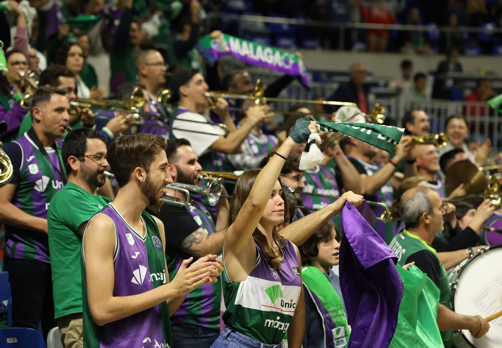 Búscate en el Unicaja-Oostende en las gradas del Carpena