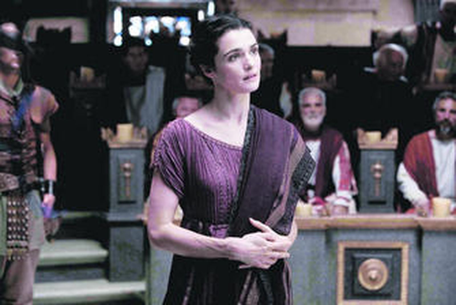 Rachel Weisz convierte a la filósofa Hipatia en una mujer de carne y hueso.