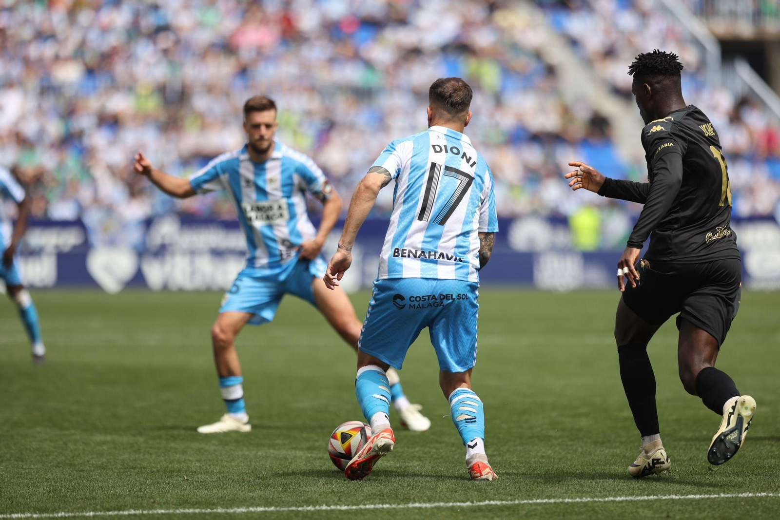 Málaga CF-AD Ceuta, en fotos