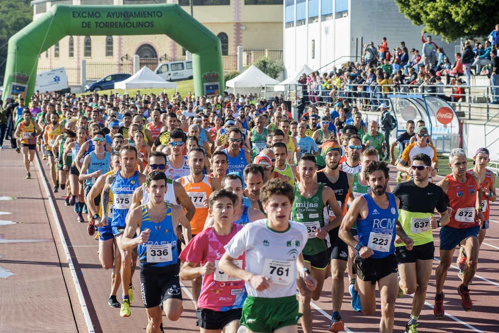 La celebración del 'cross de Torremolinos' en una imagen de archivo.
