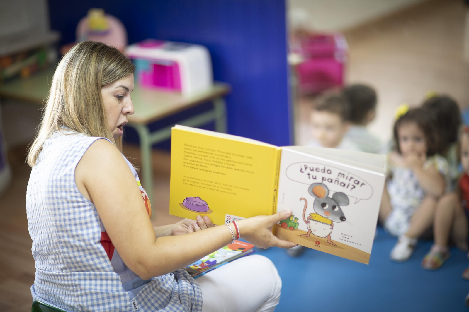 Aula de Infantil en el colegio Cristo de la Yedra de Granada.