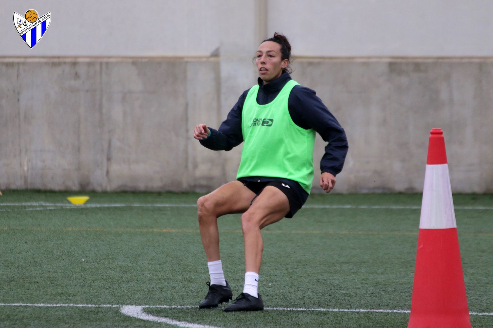 El Sporting de Huelva prepara el duelo ante el Alavés Deportivo.