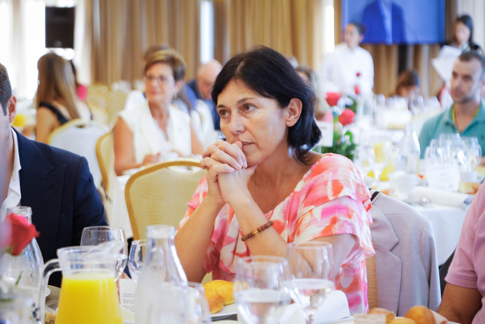 Imágenes del desayuno coloquio de Diario de Almería, con Jesús Barranco, CEO de La Unión