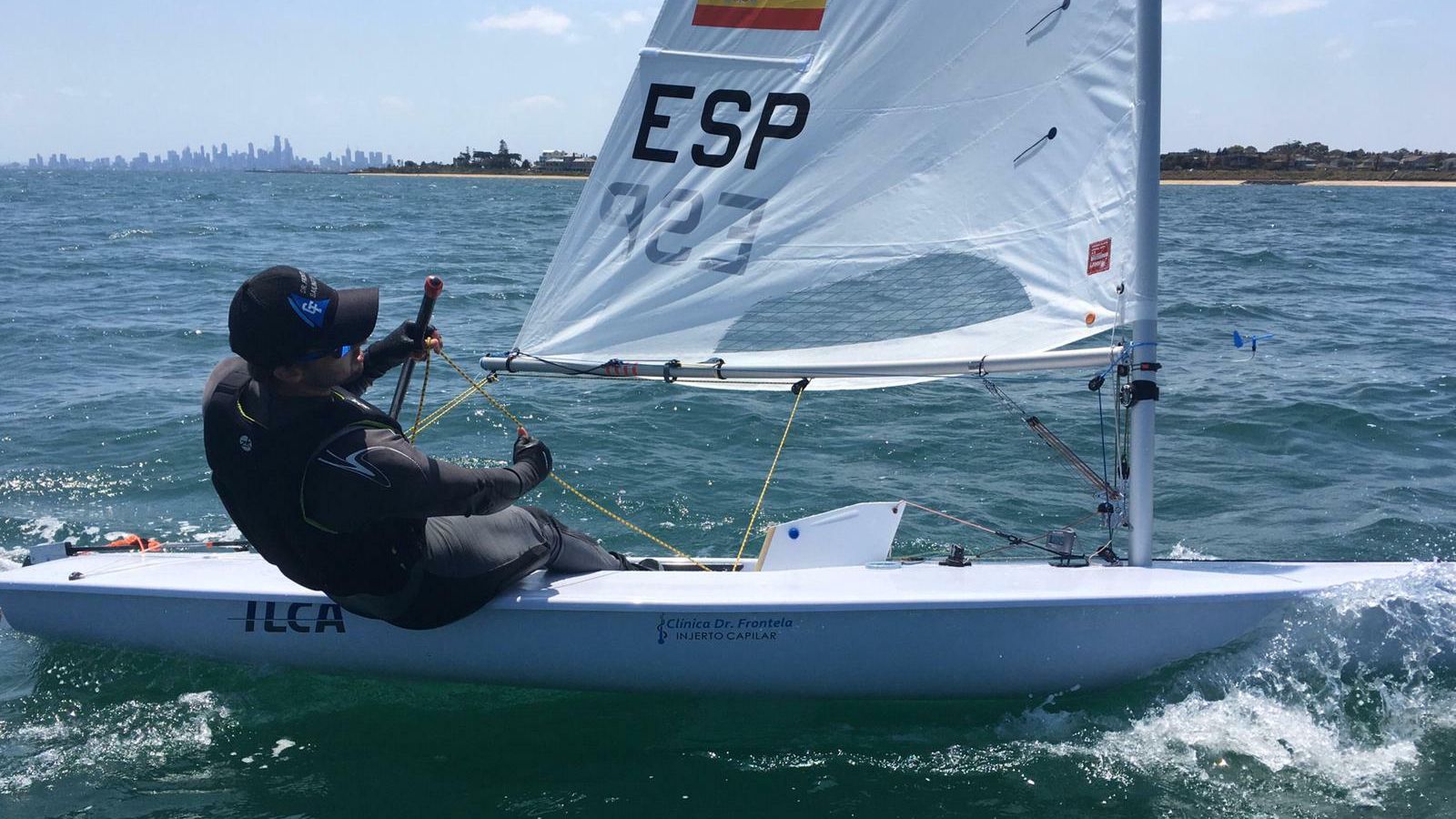 Guillermo Flores, durante el Mundial de Australia.