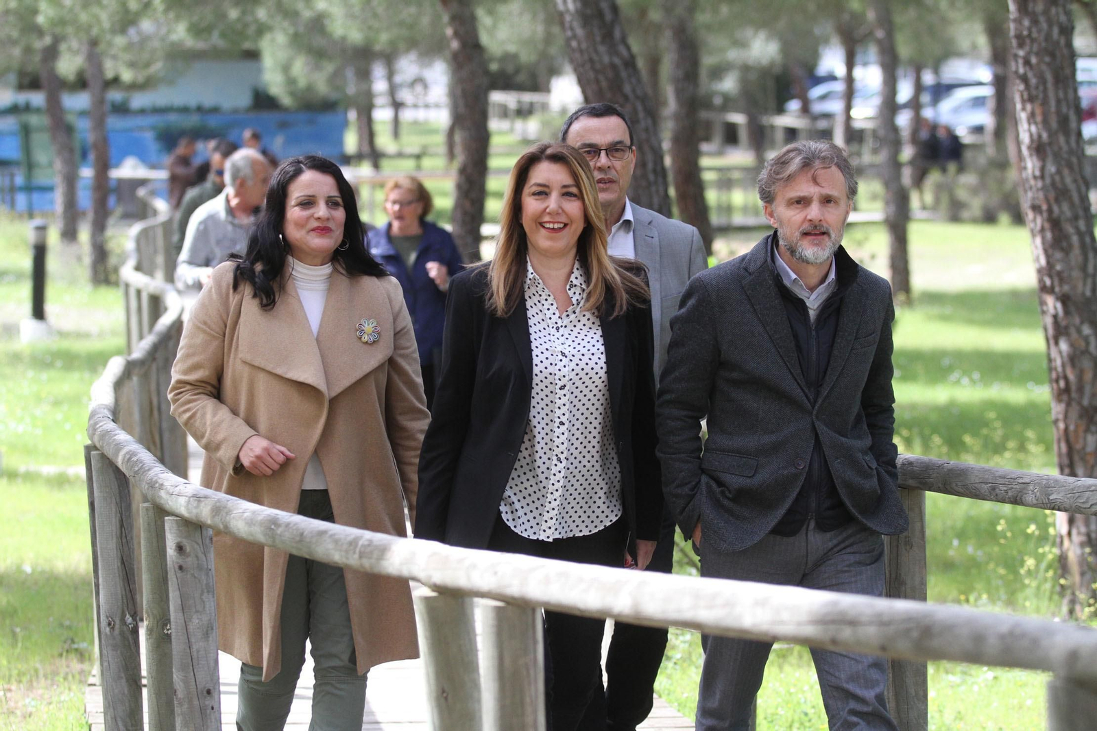 Susana Díaz inaugura en Doñana el Observatorio del Lince