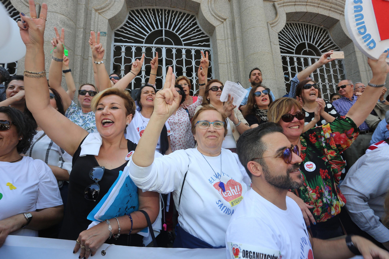 Las Imágenes de la Manifestación por una Sanidad Digna