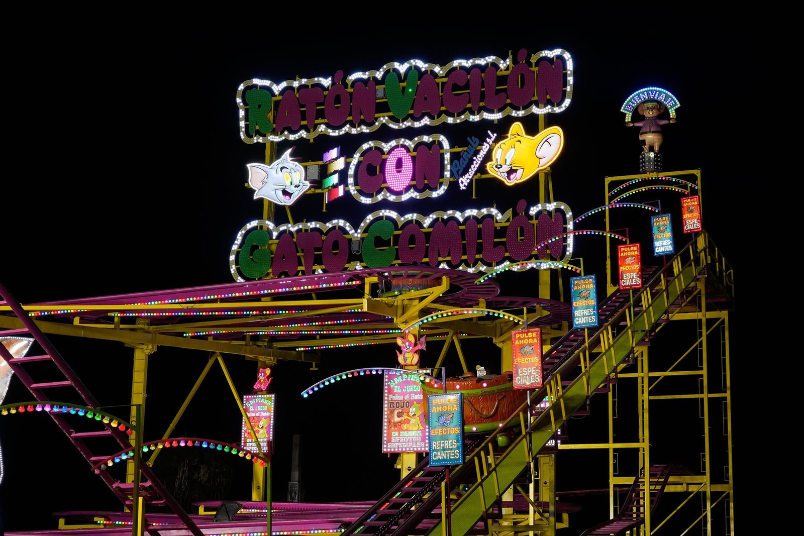 Las mejores imágenas de los cacharritos en Colombinas