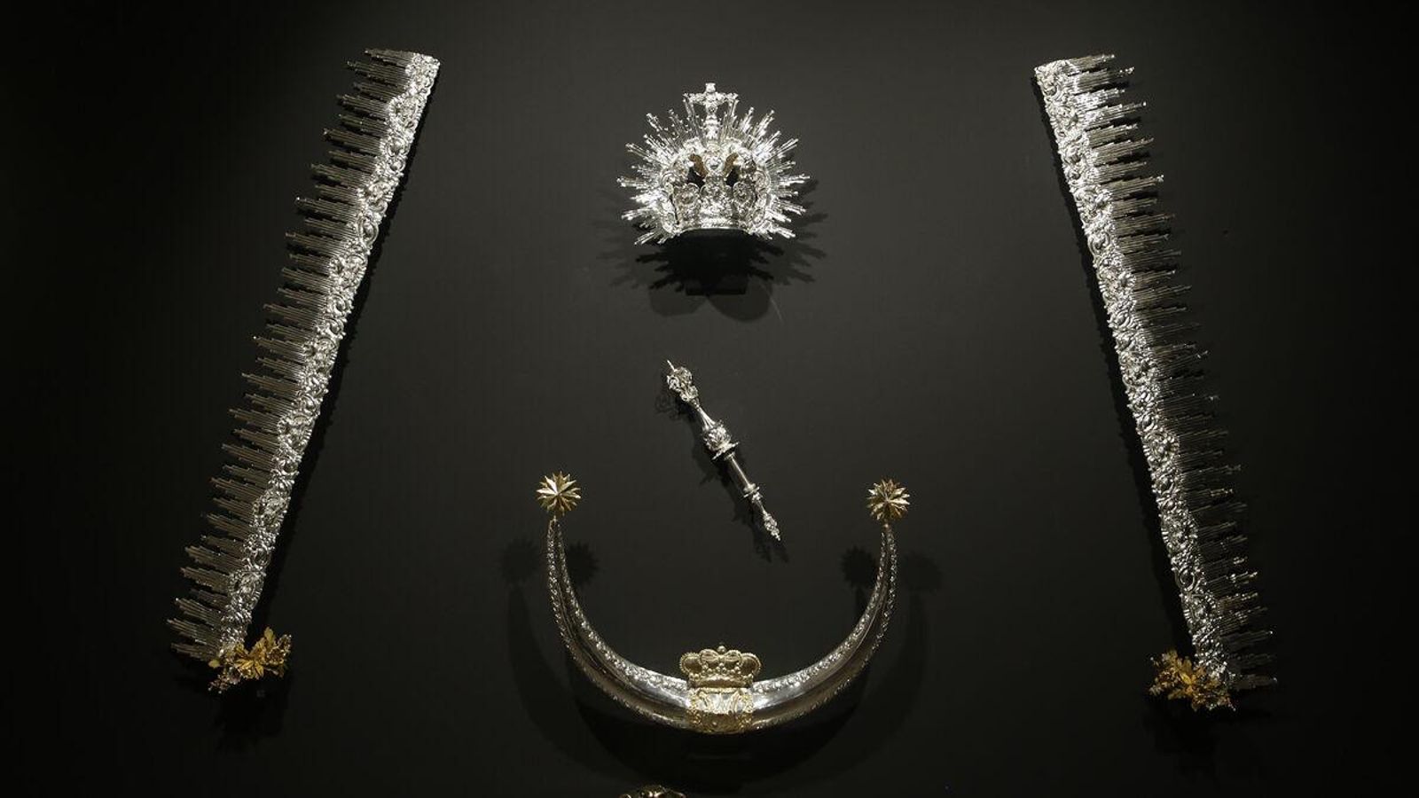 Algunas de las piezas exhibidas en la magna exposición.