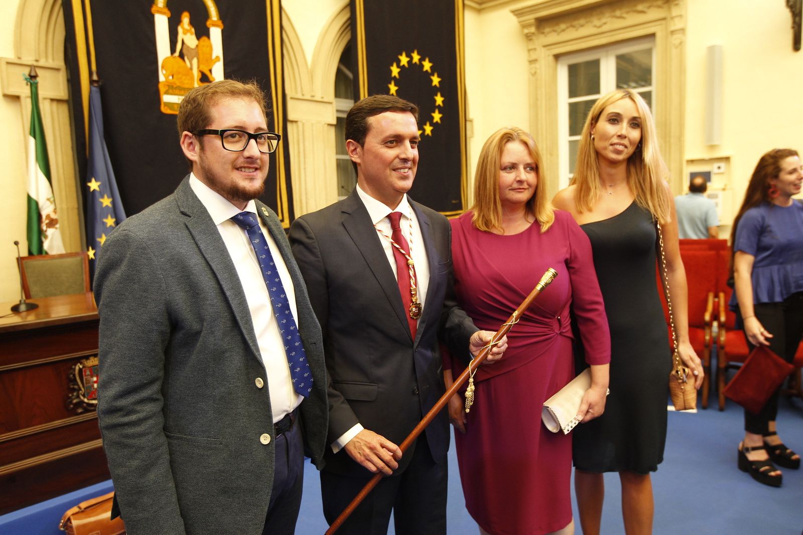 Pleno investidura Presidente Diputación de Almería. Javier Aureliano García