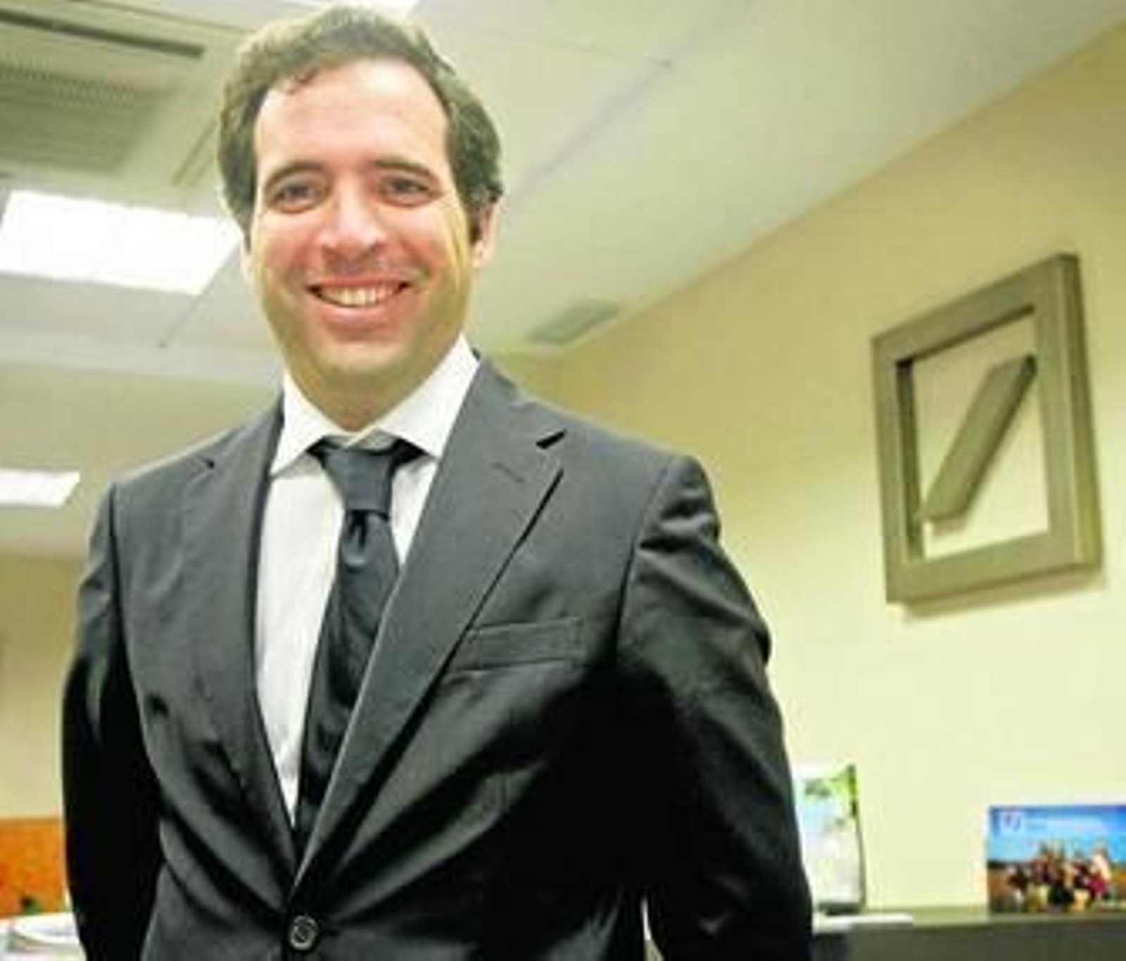 Candau del Cid, en la sede principal de Deutsche Bank en Cádiz.