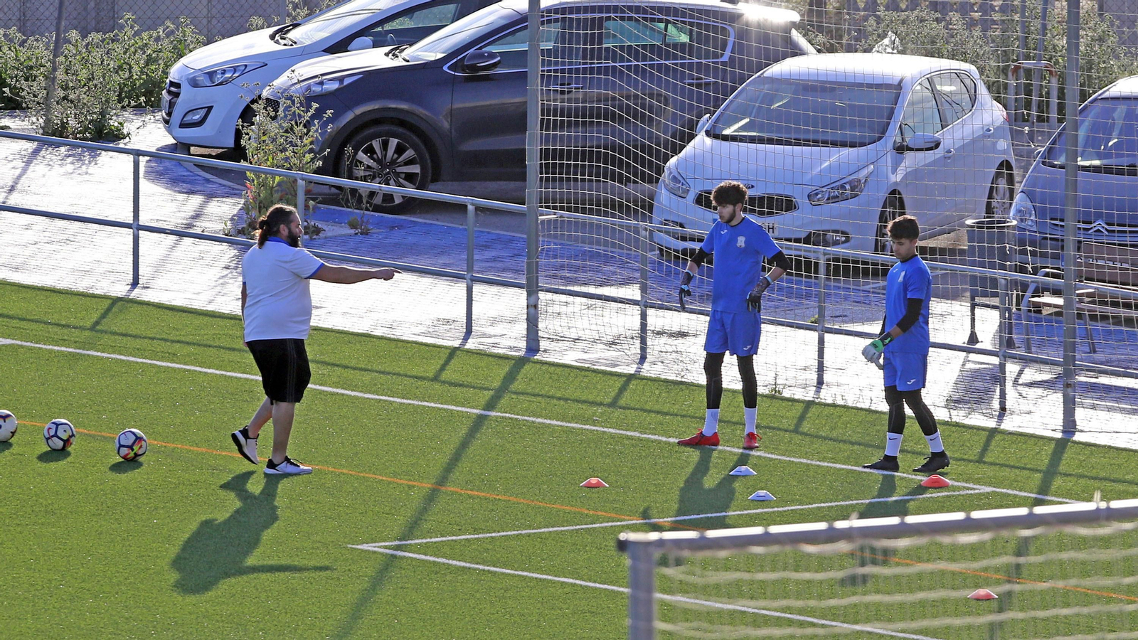 El Jerez Industrial entrenado en Picadueña