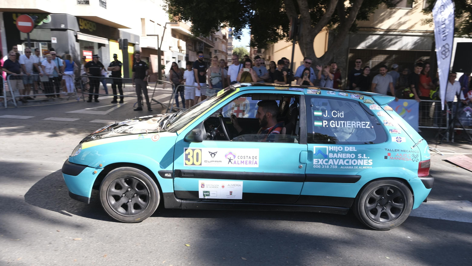 Imágenes de la salida del Rallye Costa de Almería