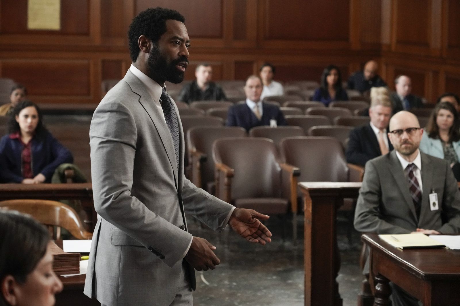 Nicholas Pinnock, en una imagen episódica de 'For Life: Cadena perpetua'