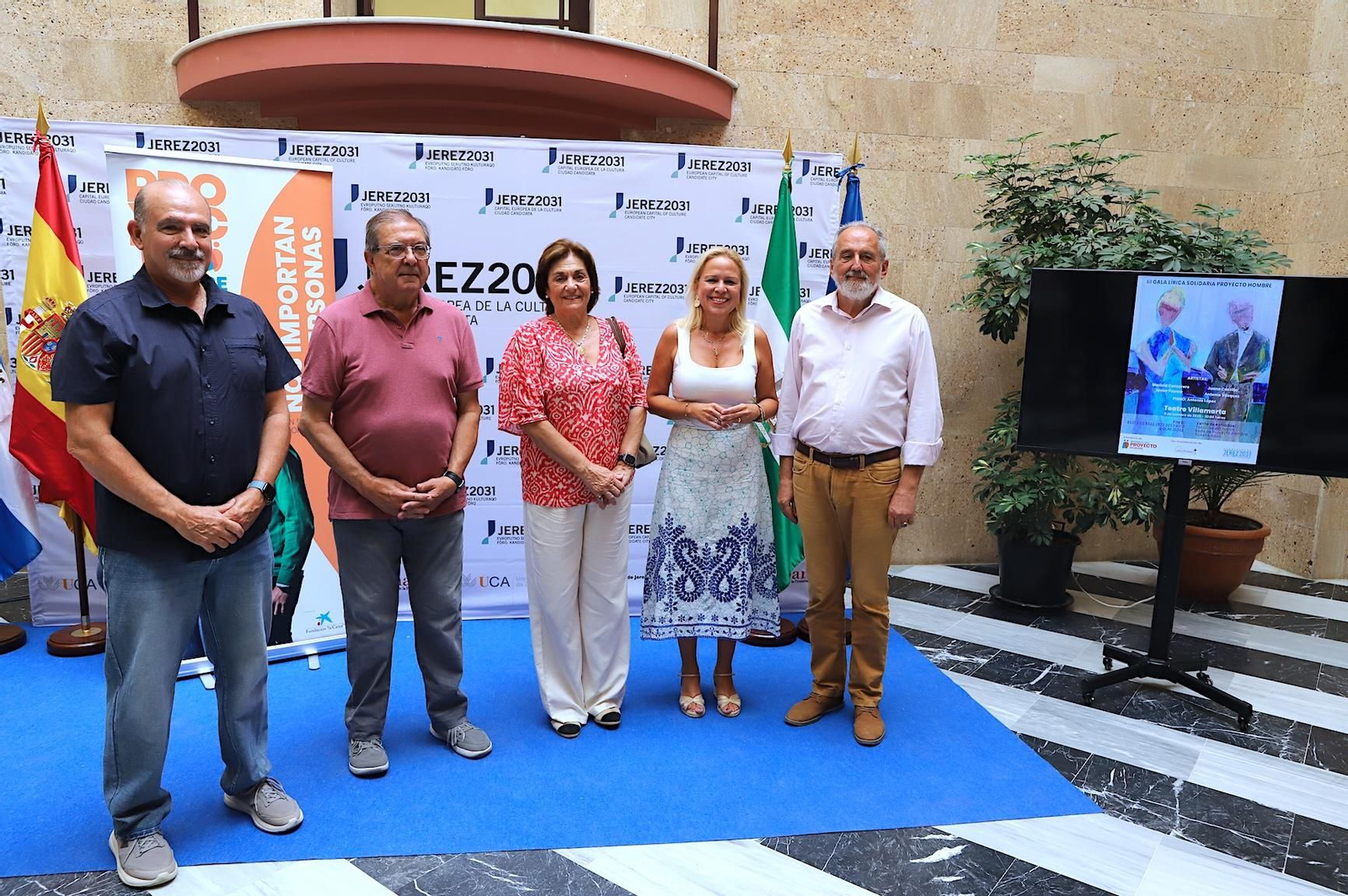 la III Gala Lírica Solidaria de Proyecto Hombre que se celebrará en el Teatro Villamarta.