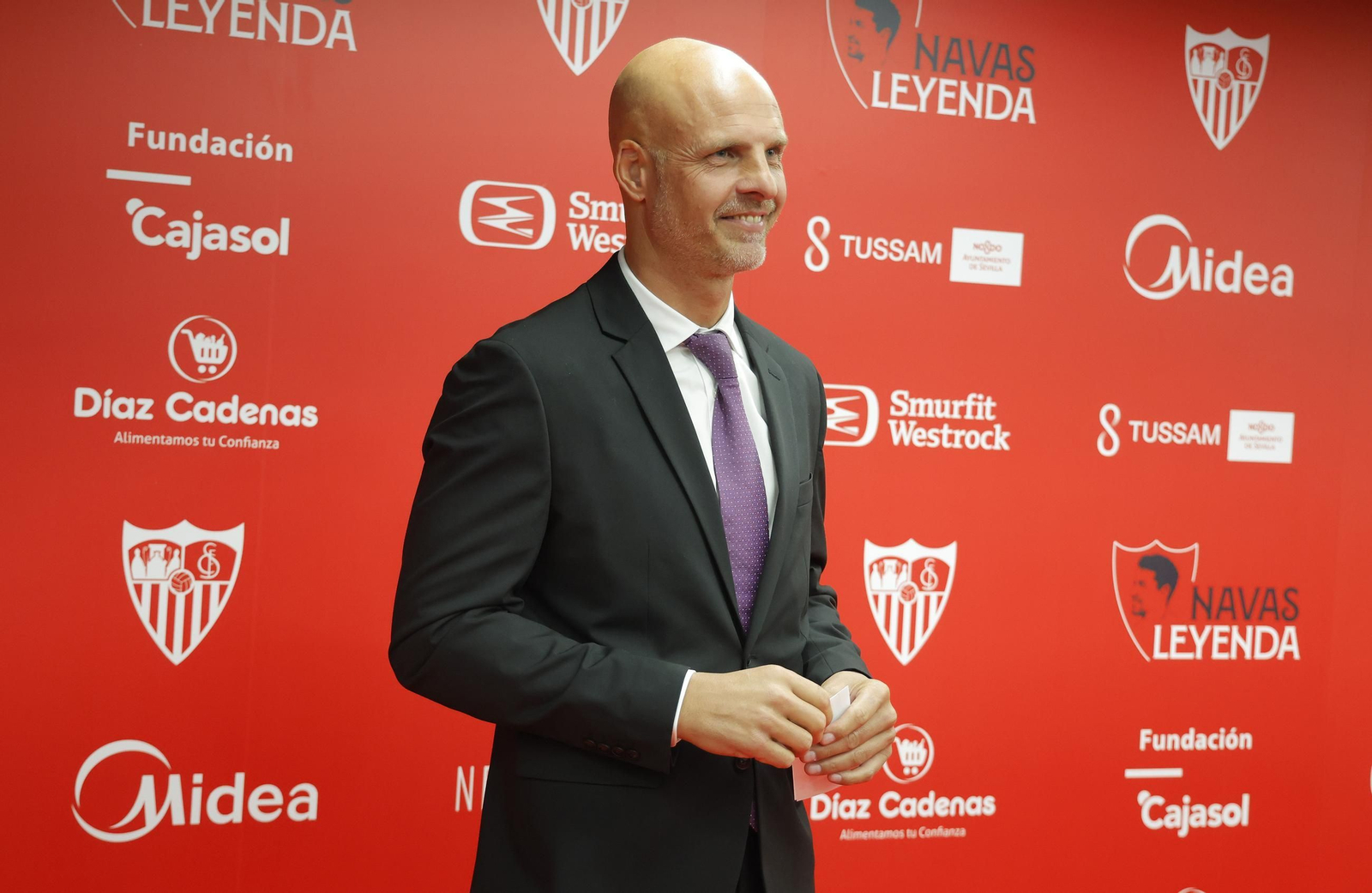 La alfombra roja en el homenaje a Jesus Navas