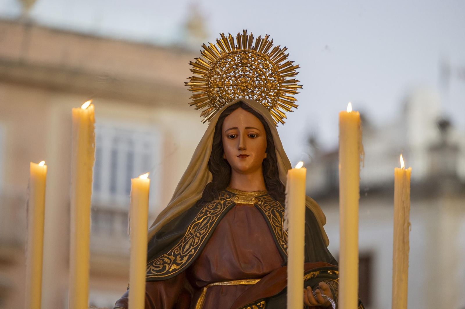 Las imágenes de la procesión de Santa Marta en Cádiz